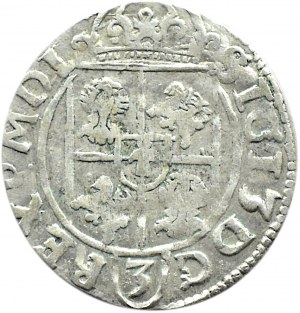Sigismund III Vasa, half-track 1616, Advance, wide interval in POL, Bydgoszcz