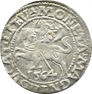 Sigismund II Augustus, half-penny 1564, Vilnius, axe, LITV/L