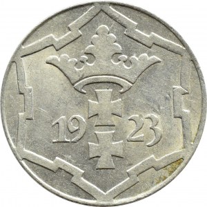 Free City of Danzig, 10 fenig 1923, Berlin, beautiful!