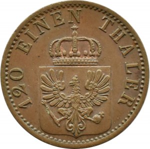 Germany, Prussia, Wilhelm I, 3 pfennige 1872 A, Berlin, UNC