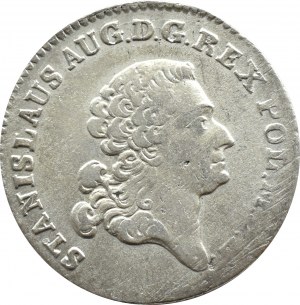 Stanisław A. Poniatowski, 4 grosze srebrne (złotówka) 1766 FS, Warszawa