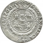 Stanisław A. Poniatowski, 4 grosze srebrne (złotówka) 1766 FS, Warszawa