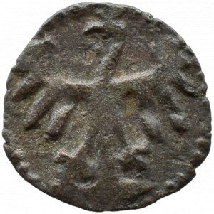 John I Olbracht, crown denarius, Cracow