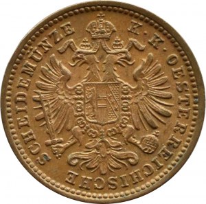 Austria-Hungary, Franz Joseph I, 1 krajcar 1885, Vienna, UNC