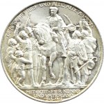 Niemcy, Prusy, Bitwa pod Lipskiem, 2 marki 1913 A, Berlin, UNC