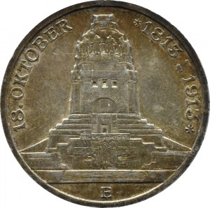 Germany, Saxony, Battle of Leipzig 1813-1913, 3 marks 1913, Dresden