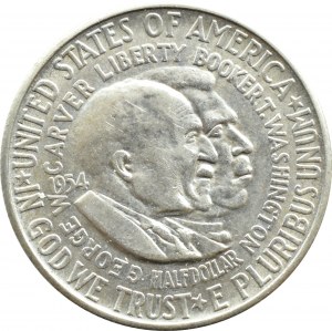 USA, Washington-Carver, 1/2 dollar 1954 S, San Francisco