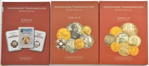 ANMNiemczyk, Auction Catalogs Nos. 9, 23, 26