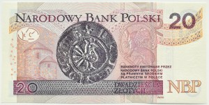 III RP, Chrobry, 20 zloty 2012, Warsaw, AB series, UNC