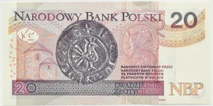III RP, Chrobry, 20 zloty 2012, Warsaw, AC series, UNC