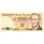 PRL, L. Waryński, 100 złotych 1986, seria MW, Warszawa, UNC