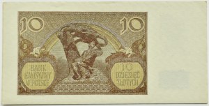 General Government, 10 zloty 1940, series H, Kraków