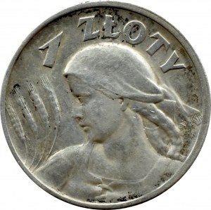 II RP, Spikes, 1 zloty 1925, London