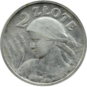 II RP, Kłosy, 2 złote 1924, Paryż