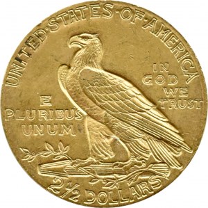 USA, Indian, $2 1/2 1910, Philadelphia
