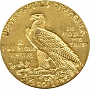 USA, Indian, $2 1/2 1909, Philadelphia