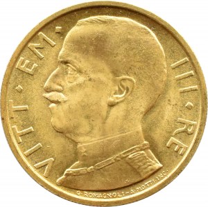 Kingdom of Italy, Victor Emmanuel III, 50 lira 1931 R, Rome, UNC