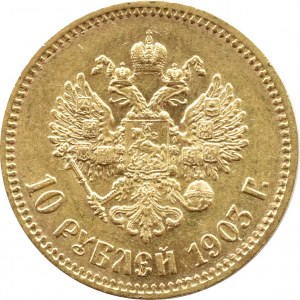 Russia, Nicholas II, 10 rubles 1903 AP, St. Petersburg