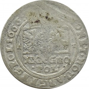 John II Casimir, gold (tymf) 1666 AT, Bydgoszcz