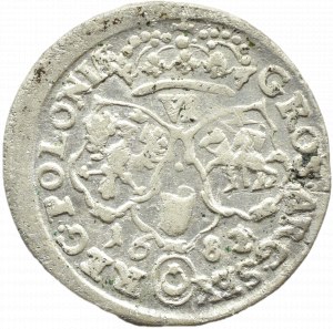 John III Sobieski, sixpence 1682, Bydgoszcz NICE