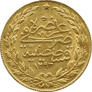 Turkey, Abdul Hamid II (1876-1909), 100 kurushas AH1293/31 (1905/1906), Constantinople