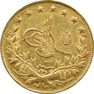 Turkey, Abdul Hamid II (1876-1909), 100 kurushas AH1293/31 (1905/1906), Constantinople