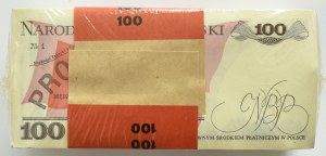 People's Republic of Poland, 100 zloty 1988, TT series, ORIGINAL BANK COLLECTION
