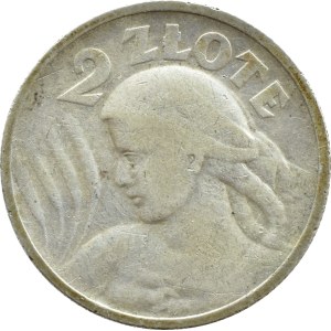 II RP, Kłosy, 2 złote 1924, Paryż