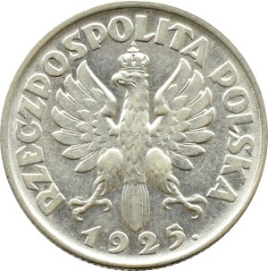 II RP, Spikes, 1 zloty 1925, London