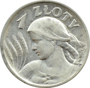 II RP, Spikes, 1 zloty 1925, London