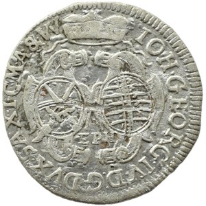 Germania, Sassonia, Giovanni Giorgio IV, 1/12 di tallero 1694 E.P.H., Lipsia
