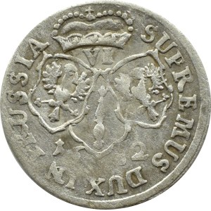 Niemcy, Prusy, Fryderyk Wilhelm, szóstak 1682 HS, Królewiec