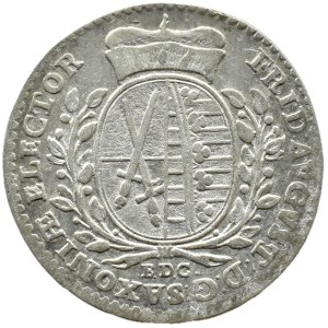 Niemcy, Saksonia, Fryderyk August, 1/12 talara 1764 EDC, Drezno