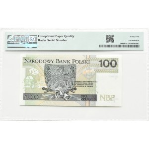 III RP, W. Jagiełło, 100 złotych 2018, Warszawa, seria GO, PMG 65 EPQ