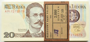PRL, 20 zloty 1982, Warsaw, AM series, PACZKA BANKOWA