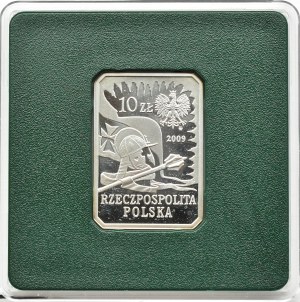 III RP, 10 zl 2009, Hussar, Warsaw, UNC