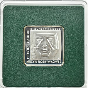 III RP, 10 złotych 2009, Cz. Niemen wersja kwadratowa, Warszawa, UNC
