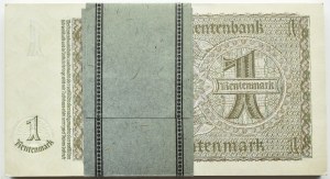 Germany, Third Reich, 1 mark 1937 series K, BANK PACKAGE, BEAUTIFUL!