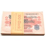 Niemcy, Cesarstwo, 2 marki 1914, seria M, PACZKA BANKOWA, PIĘKNA!