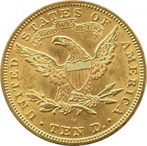USA, Eagle, $10 1907, Philadelphia, BEAUTIFUL!