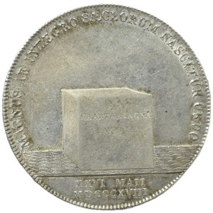 Germany, Bavaria, Maximilian Joseph, 1818 thaler, Munich, Constitution, VERY BEAUTIFUL