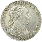 Niemcy, Bawaria, Maksymilian Józef, talar 1818, Monachium, Konstytucja, BARDZO ŁADNY