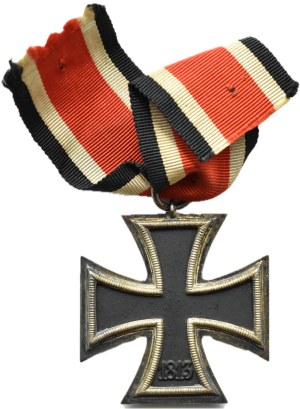 Germany, Third Reich, Iron Cross 1939 2nd class with ribbon, Ref. 55 - J.E. Hammer & Söhne