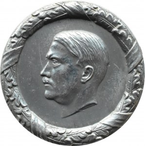 Niemcy (III Rzesza), przypinka Adolf Hitler, (odmiana 2)