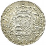 Austria, Maria Theresa, 1/4 thaler 1742, Hall, Beautiful!