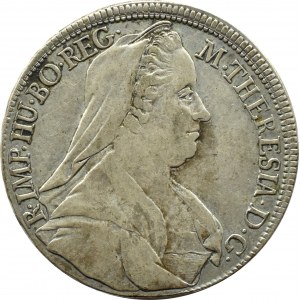 Austria, Maria Theresa, 1/2 thaler 1766, Vienna
