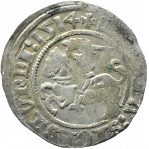 Sigismund I the Old, half-penny 1514, Vilnius