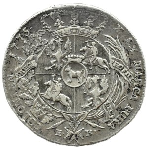Stanisław A. Poniatowski, thaler 1775 E.B., Varšava
