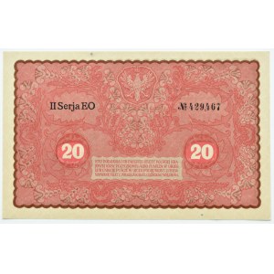II RP, 20 marek 1919, II seria EO, UNC