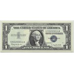 USA, $1 1957 B, U/A series, blue stamp, Granahan &amp; Dillon, PMG 66 EPQ